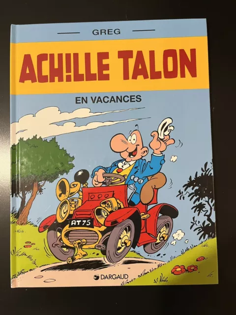 BD ACHILLE TALON – En Vacances – GREG – PUB ESSO – Ed.1999