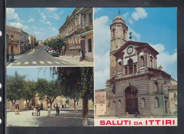 Cartolina Saluti da Ittiri VEDUTINE VA131