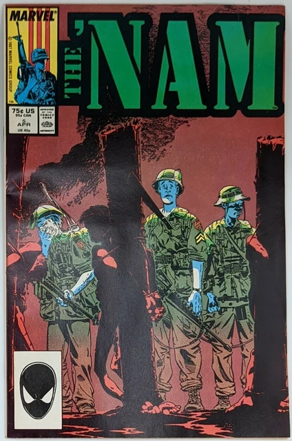 'Nam (1988) MARVEL COMICS #5 COPPER AGE VIENTNAM WAR NM-