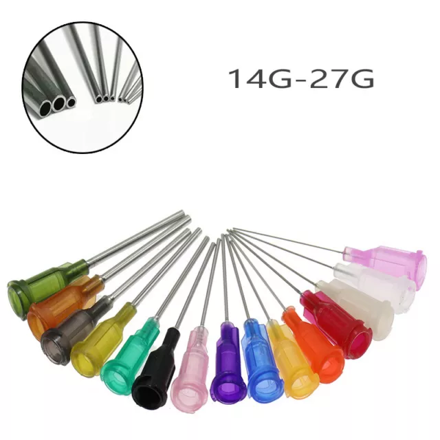 55 pz/set 0,5"" aghi erogatori smussati siringa ago calibro blocco luer industriale 55 pz/set 0,5"" aghi erogatori smussati siringa ago calibro blocco luer industriale