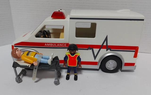 Hospital Playmobil Playmobil City Life Ambulancia Con Luz Y Sonido