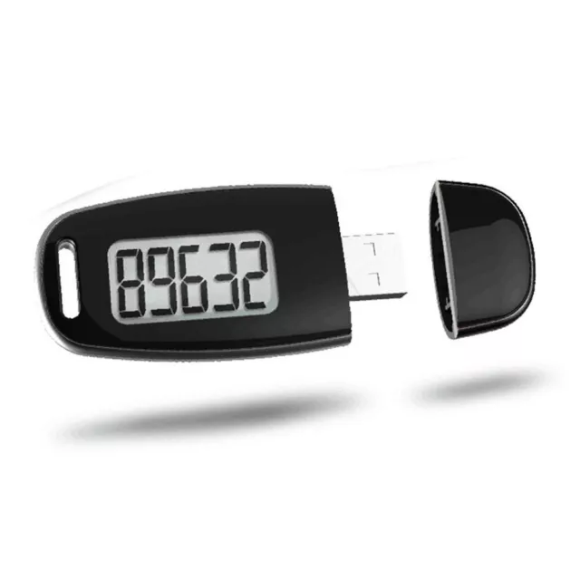 Accurate Step Tracker LED Backlight 3D Pedometer Walking Step Counter