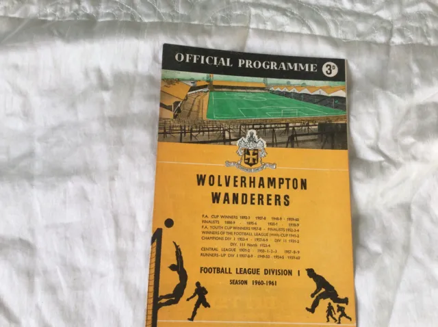 1961 Ecwc Semi Final Wolverhampton Wanderers V Glasgow Rangers 9
