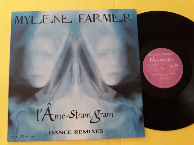 Mylène FARMER Maxi 33 tours AME STRAM GRAM 1999 vinyle Edition originale