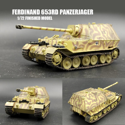 WWII Ferdinand 653rd Panzerjager Abt,Kursk,1943 1/72 tank easy model finished