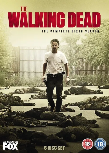 The Walking Dead: The Complete Sixth Season DVD (2016) Andrew Lincoln cert 18 6
