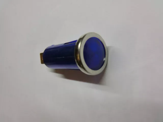Kontrollleuchte Blau, Kontrolllampe, Warnlampe, Motorsport, Oldtimer, Rallye