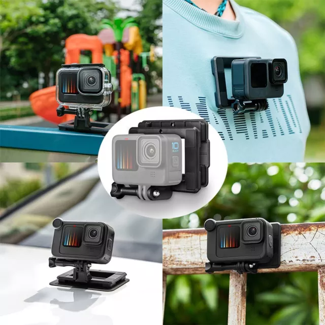 Camera Magnetic Mount Bracket Holder For GoPro Hero 10/9/8 DJI Action Insta360