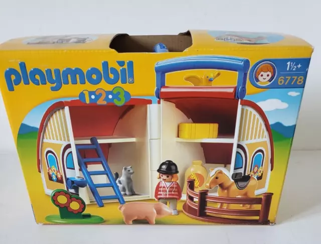 Soldes Playmobil Ferme transportable (4897) 2024 au meilleur prix sur