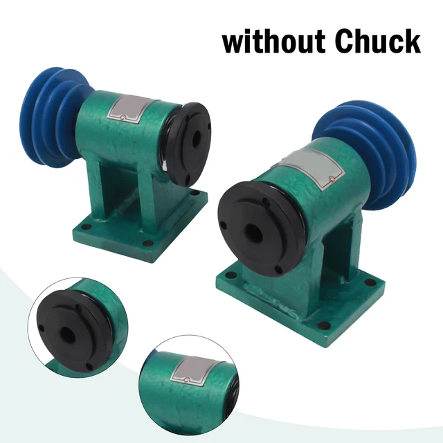 DESKTOP DIY METAL Lathe Spindle Instrument Home Laboratory Lathe 4 Jaw