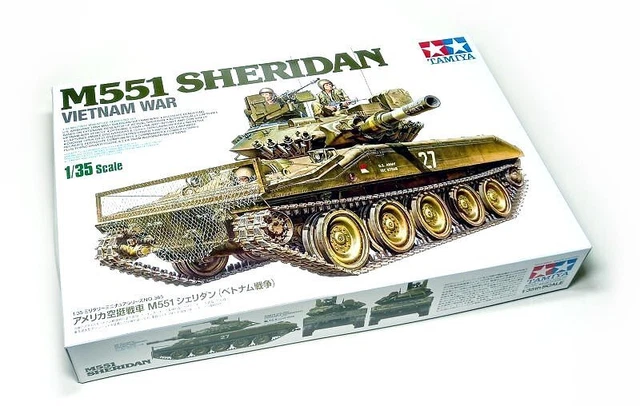 TAMIYA 35365 Military Model 1/35 M551 SHERIDAN Tank (Vietnam War)
