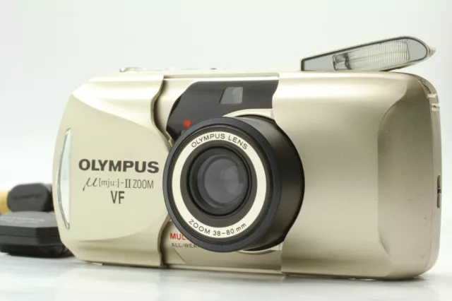 [NEAR MINT] Olympus Mju II ZOOM VF AF 35mm Point & Shoot Film Camera from Japan