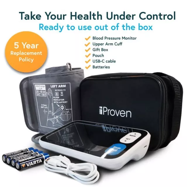 IPROVEN New 2023 Smart Upper Arm Blood Pressure Monitor - Home Use, 500 Memor... 2