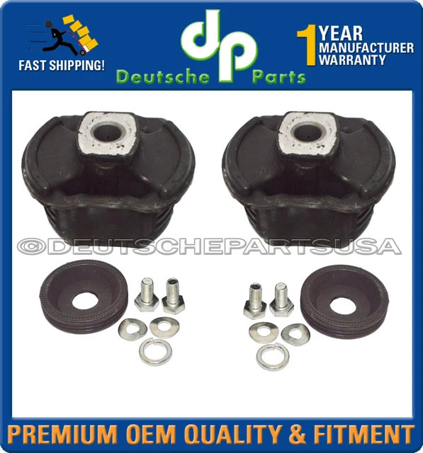 MERCEDES W123 REAR Axle Suspension Bearing SUBFRAME Bushing Kit