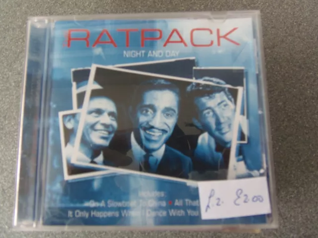 The Rat Pack "Night and Day" MINT CD Frank Sinatra, Dean Martin, Sammy Davis Jr