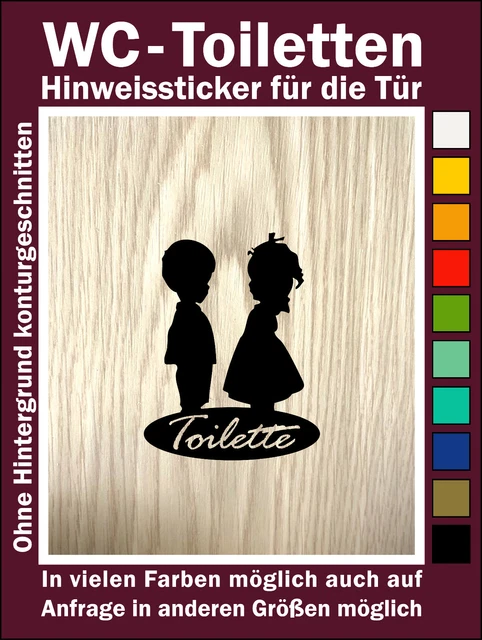 5cm 4xAufkleber Sticker Wasser Sparen Spülen Stop Toilette