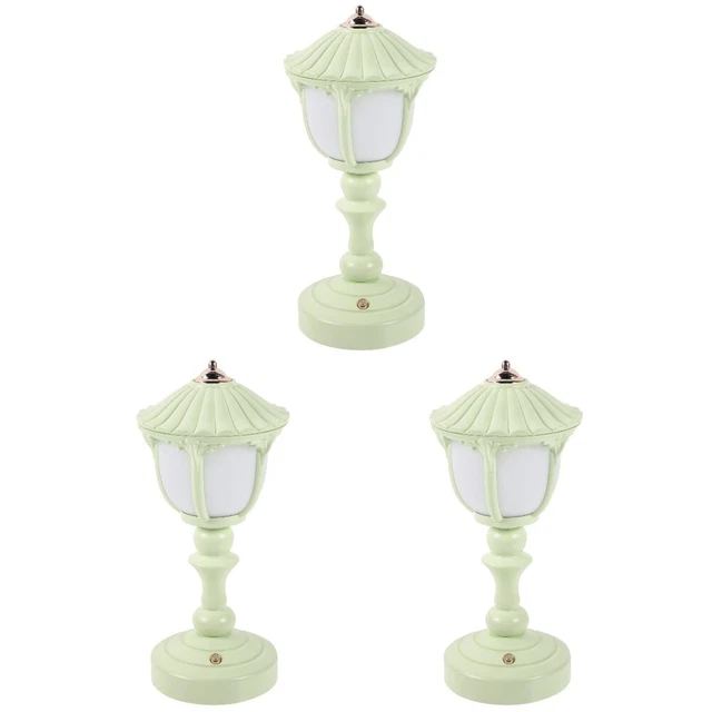 3pcs mini lampe de table de chambre à coucher salon lampe de chevet de lit de