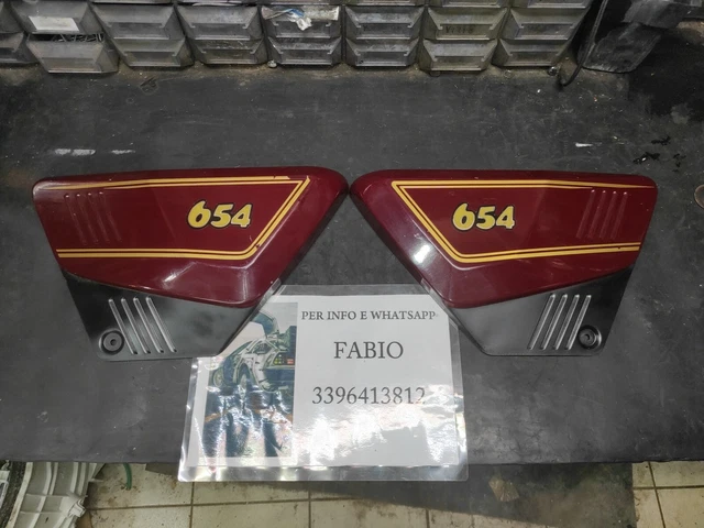 Coppia Fianchetti Benelli 654 Epoca