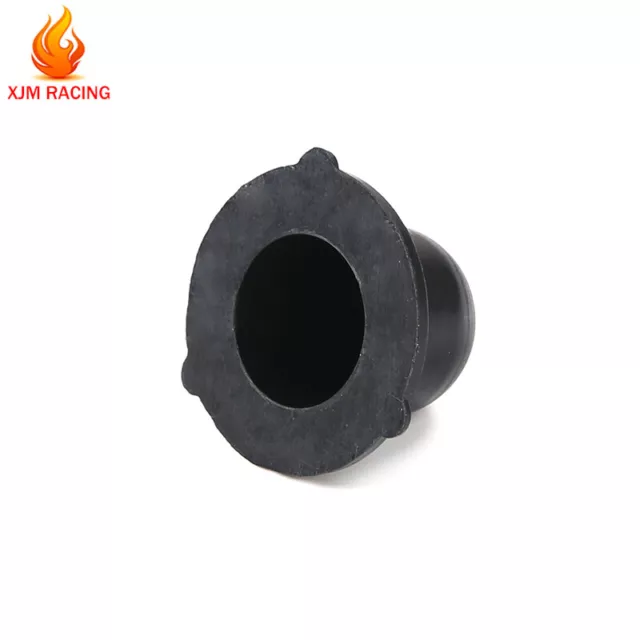 Black Rubber Head Leak-proof Fuel Tank Cap for 23-71cc Engine 1/5 HPI BAJA LOSI