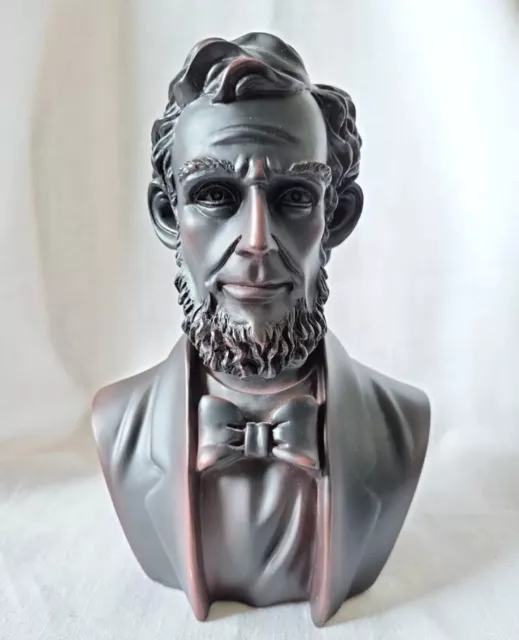 Lincoln Statue/Bust/Sculpture*Bronze Color*J.D. Litten*#4022
