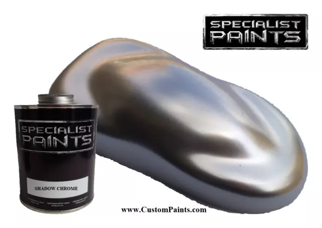 Pint Kit of - Shadow Chrome - (SOLVENT), CUSTOM PAINT, Motorcycle, Automotive