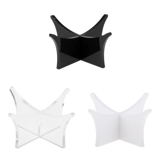 Niuhong 6x Acryl Schuhständer Transparent - Sandalen Display Halterung Für Geschäft & Zuhause