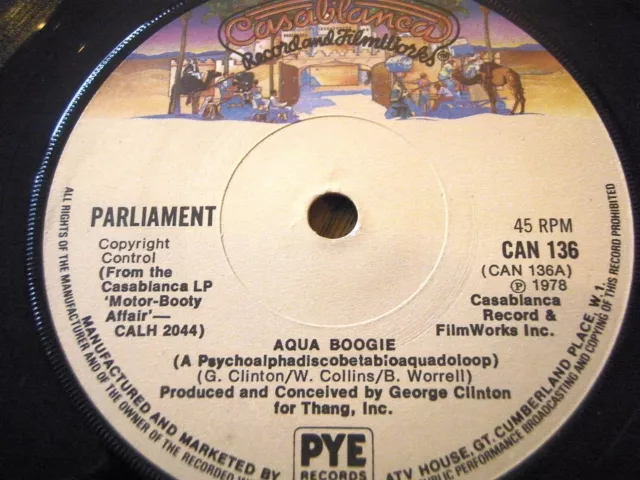 Parliament - Aqua Boogie  7" Vinyl
