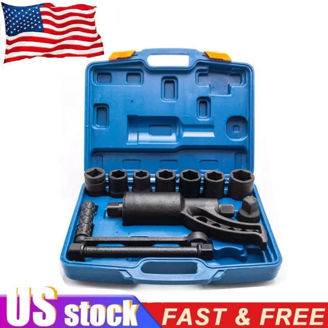 Heavy Duty Torque Multiplier Set Wrench Lug Nut Labor Saving Lug nut 8 sockets