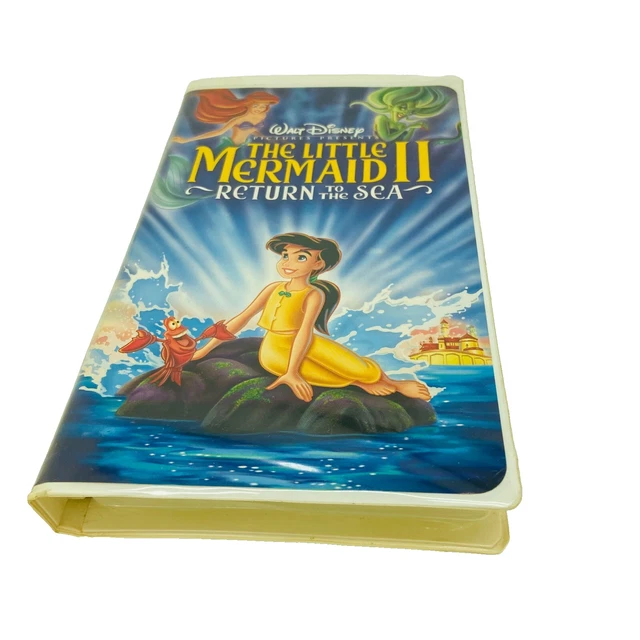 THE LITTLE MERMAID II Return to the Sea VHS Walt Disney Home Video Tape ...
