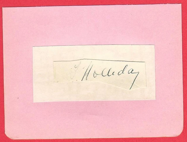 Jack Holliday Middlesbrough Fc 1930-1932 Ex Brentford Rare Original Autograph