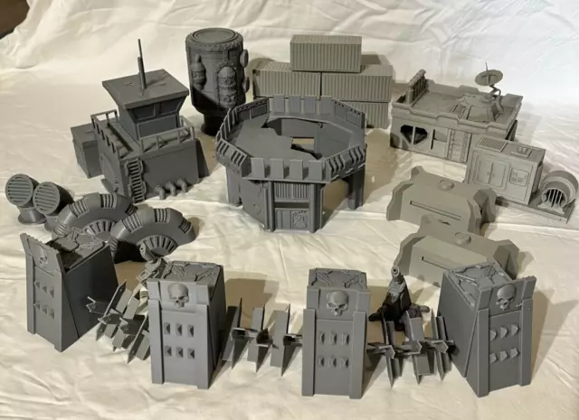 Warhammer 40k Terrain Starter Pack Wargaming Scenery Pack 13 3