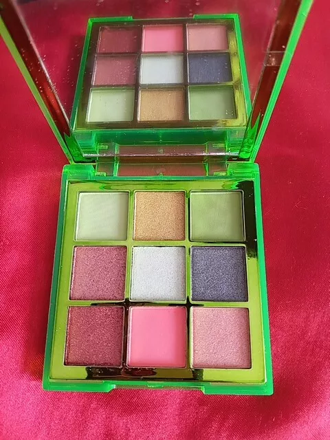 HudaBeauty Eyeshadow Palette Cosmetics Neon Green Brand New In Box