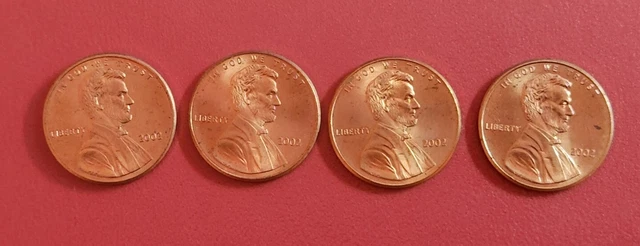 2002  One 1 Cent United States Lincoln Memorial XFine  #1438