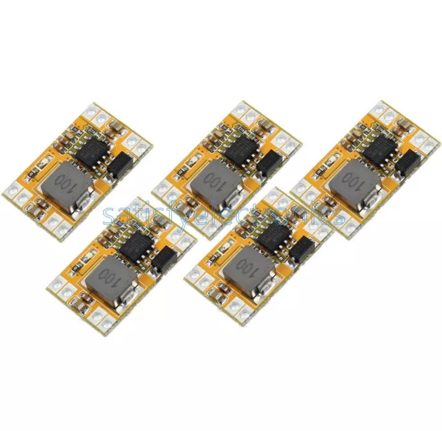 5PCS 9V/12V/19V To 3.3V DC-DC USB Step Down Buck Power Supply Module 3A For Car