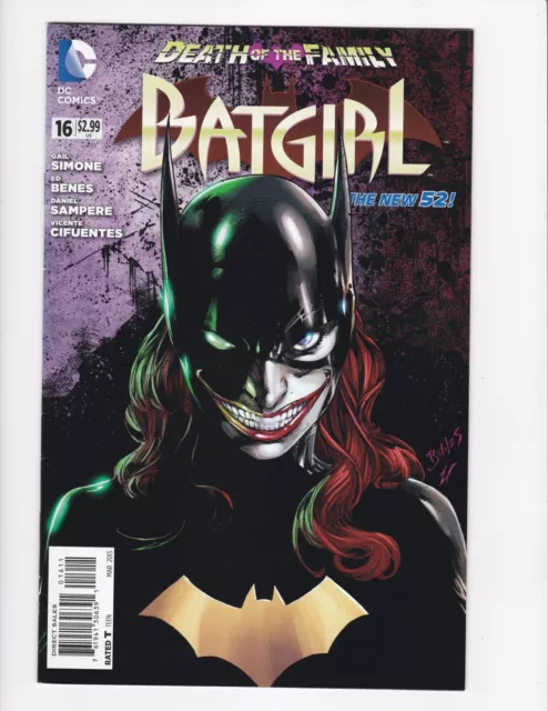 Batgirl #16 (DC New 52) 🔑 Death Of The Family Storyline  1ST PRINT High Grade