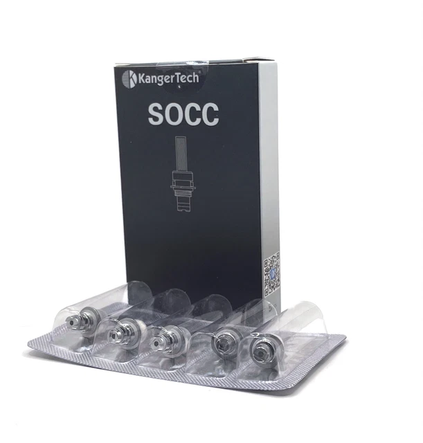 Evod Mega 5-Pack) Genuine Kangertech Subtank SSOCC Coils 1.2 / 0.5/ 0.15 Ohms Kangertech Evod Coils Australia