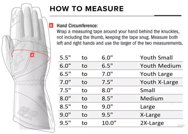 Alpinestars - Tech-1 Start v3 SFI-5 Rated Gloves - Auto Racing Driving Gloves 2