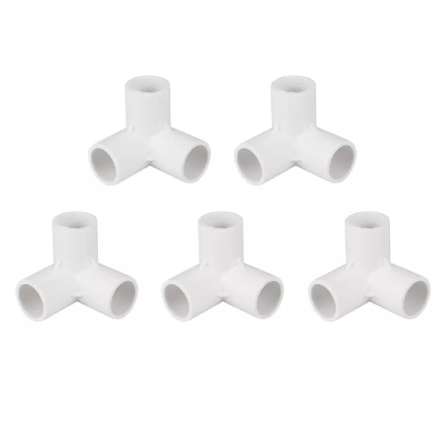 10 PCS White Angle Pvc Connectors 45 Degree Fittings 3/4 Inch