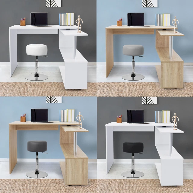 Bureau Ruben Blanc 100x65cm Vicco