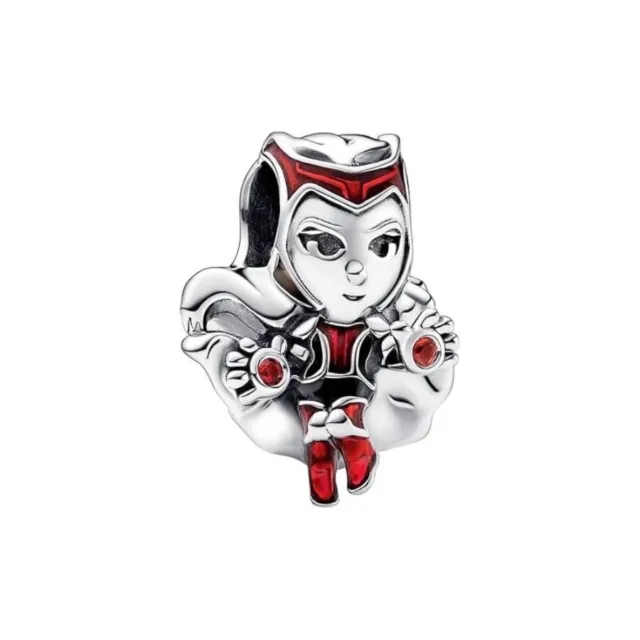 Authentic Pandora Marvel Wanda Vision  Charm #792029C01 A27