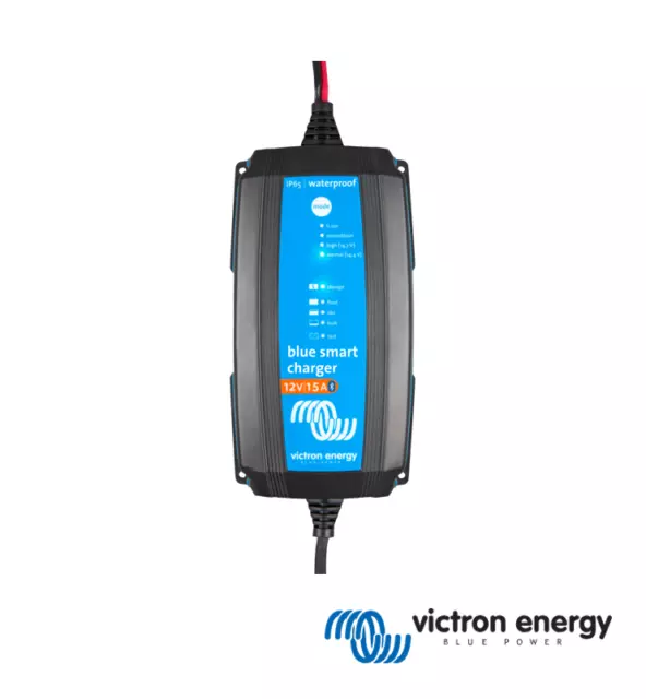 Victron Blue Smart IP65 12V/15A Battery Charger 12/15 -5YR WTY- BPC121531014R