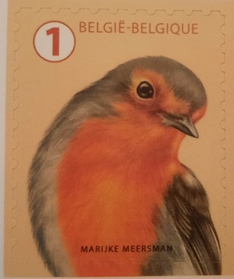 Timbre Belgique 1994 Oiseaux - Série Complète 2585x-2586y Neuf Avec Gomme Originale MNH