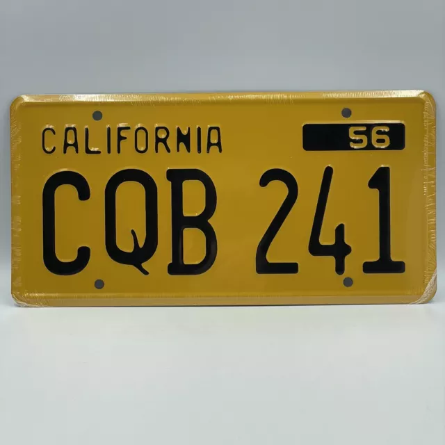 Christine ’58 Plymouth Fury ‘CQB241' • US Car License Plate • Stephen King