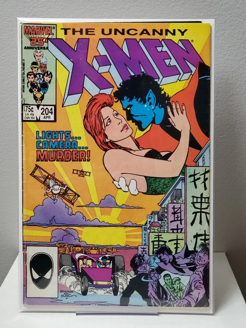 Uncanny X-Men #204 - Marvel Comics Direct Edition