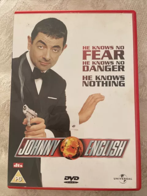 Johnny English DVD Comedy (2003) Rowan Atkinson New Quality Guaranteed