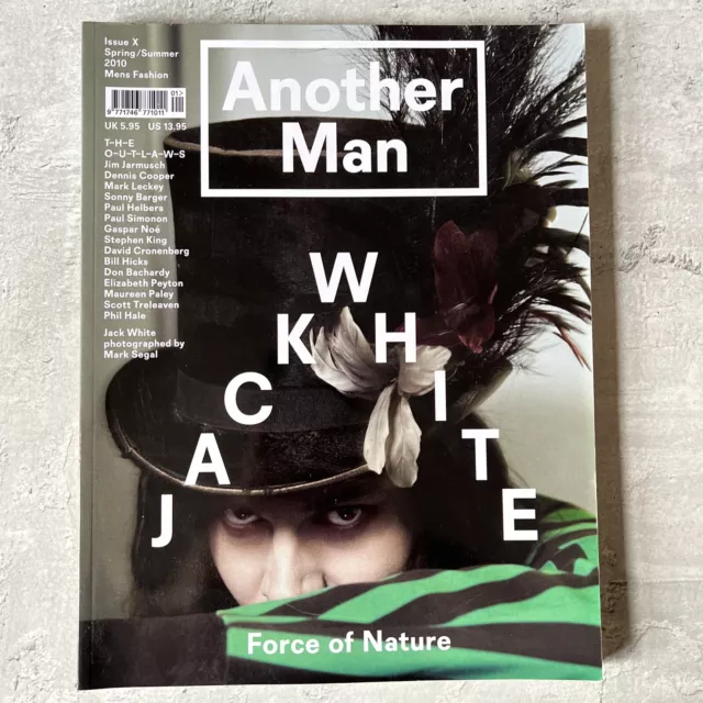 Another Man Fashion Magazine 2010 Jack White Cover