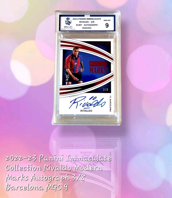 2023 Panini Immaculate 惜しみ Rivaldo Auto /99
