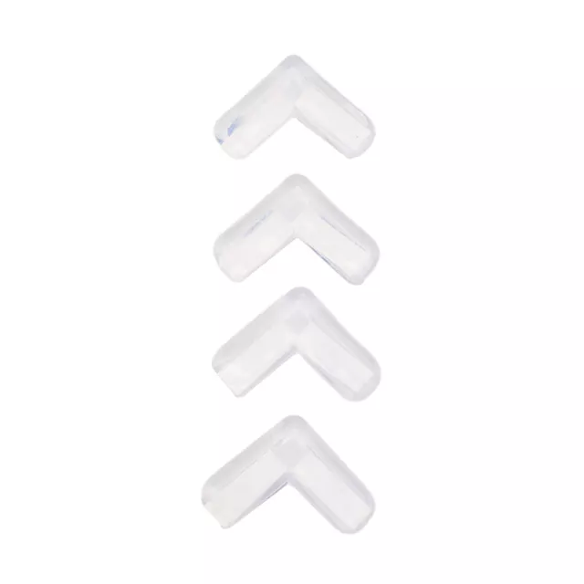 4pcs Silicone Baby Safety Protector Furniture Corner Cover Anticollision Edg_yk
