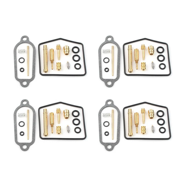 4Sets Deluxe Carburetor Repair Kits Carb Rebuild Fit 1972-1974 1973 Honda CB350F