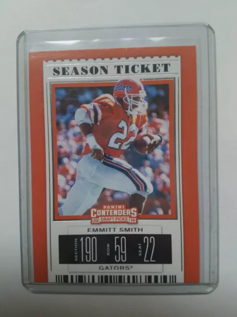 Emmitt Smith 2019 Panini Contenders Draft Picks #37 Cowboys